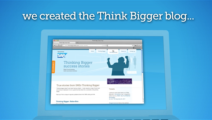SAP think bigger success stories Think Bigger